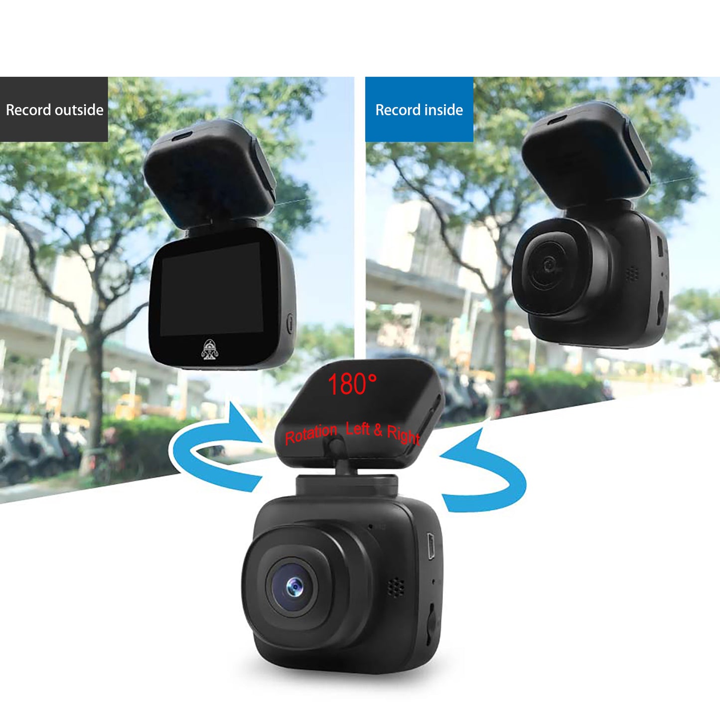1080P Single Channel dash cam, Free shipping